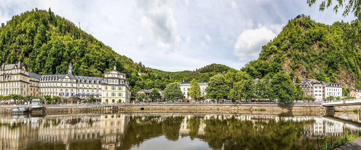 promenade of Bad Ems, Germany