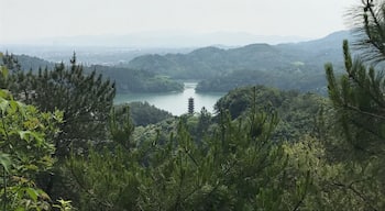 Mountain hiking in the countryside of Jinhua, Zhejiang.