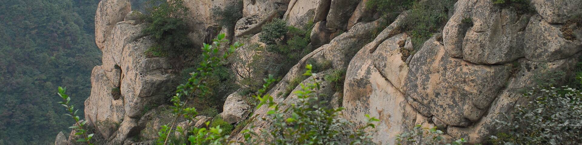 Mengshan scenic area.