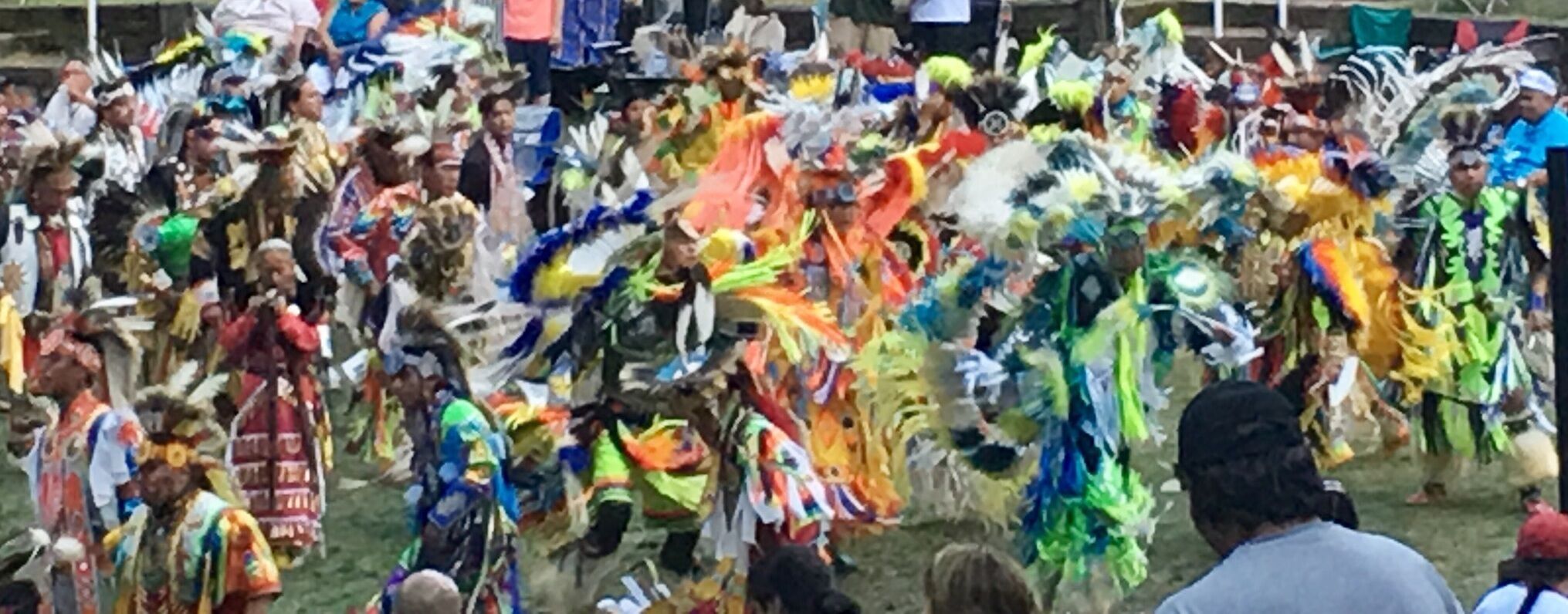 Native American Dancers from tribes all over the world - Menominee Tribe / 50th Annual Pow Wow.