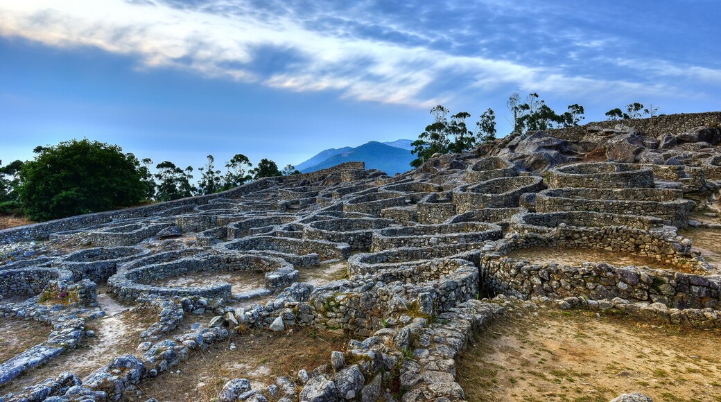 Castro de Santa Trega, Galicia, Spain.
Southernmost and famous point of Galicia coast. At river delta of river Mino.