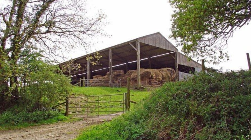 Hay barn at Upper Bletherston