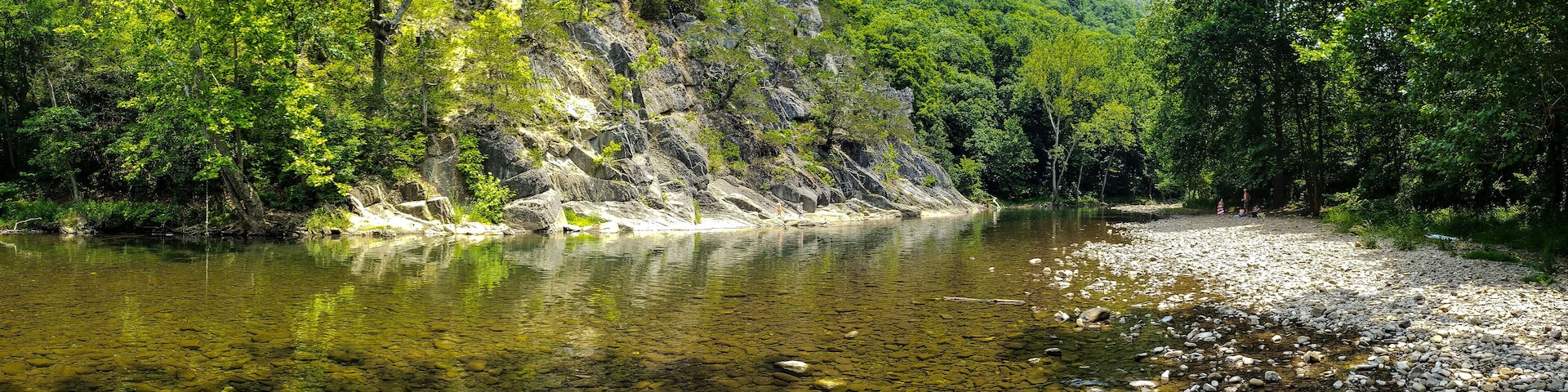 North Fork South Branch of the Potomac River Near Seneca Rocks