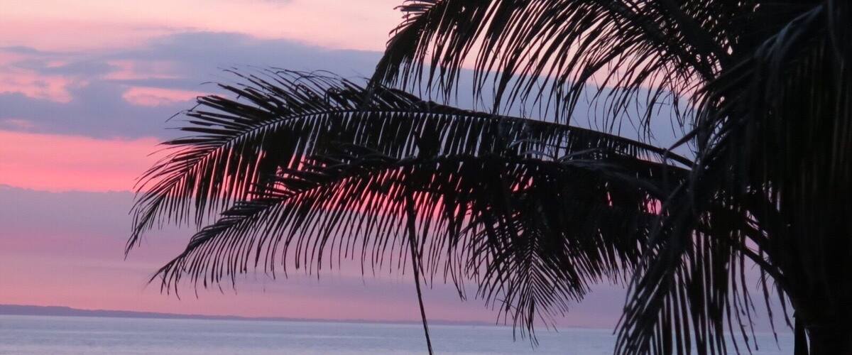 Riding off into the sunset. The glorious sunset at the Soori Hotel, Bali. 🌅