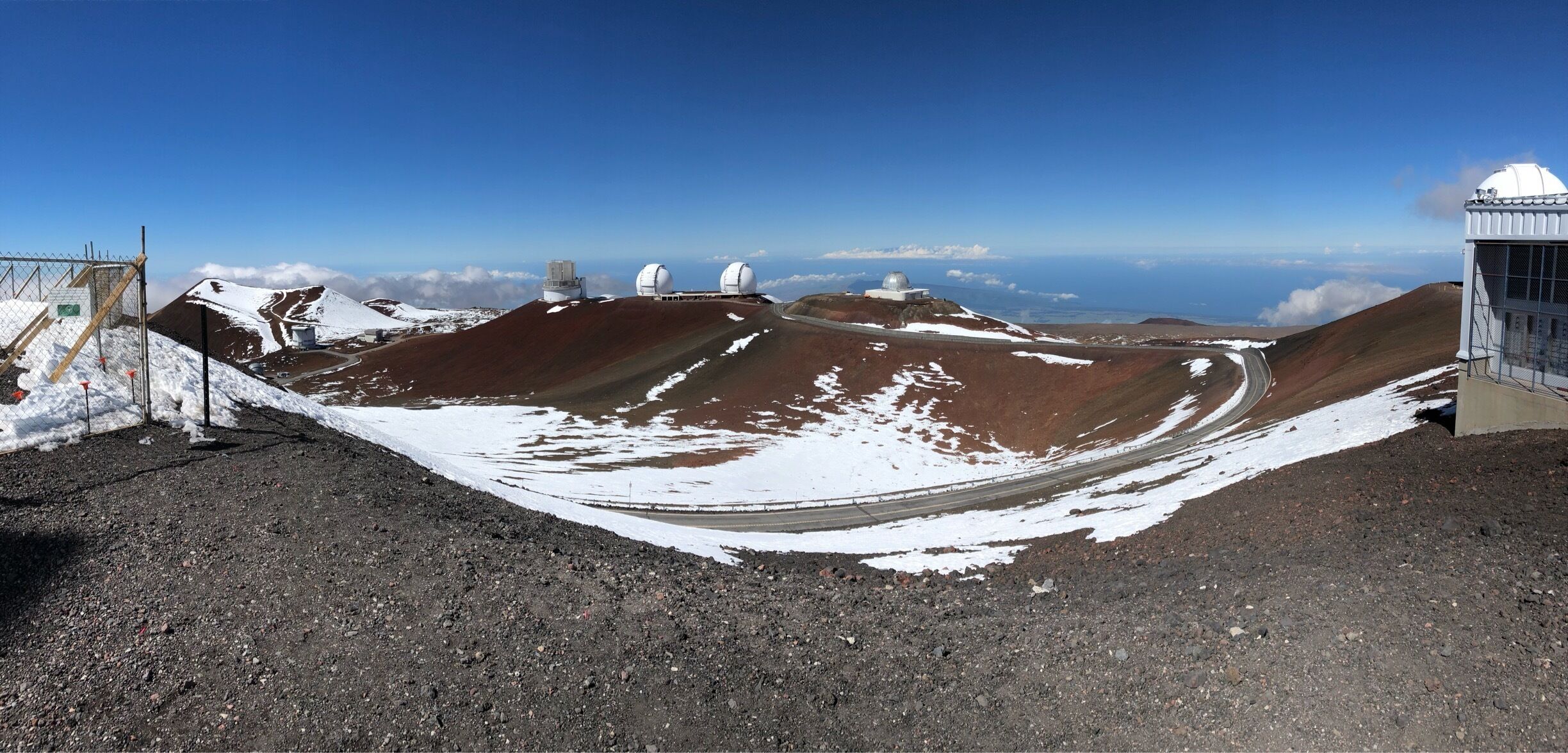 This is totally a sight I would recommend if you are planning a trip to the big island. It is highly recommended to stay for about a half hour at the lower base before making the trek up to the top. I enjoyed this drive, and in comparison to the top of Maui’s island’s highest point, the road was quite nice! Loved this part of our trip for sure! 