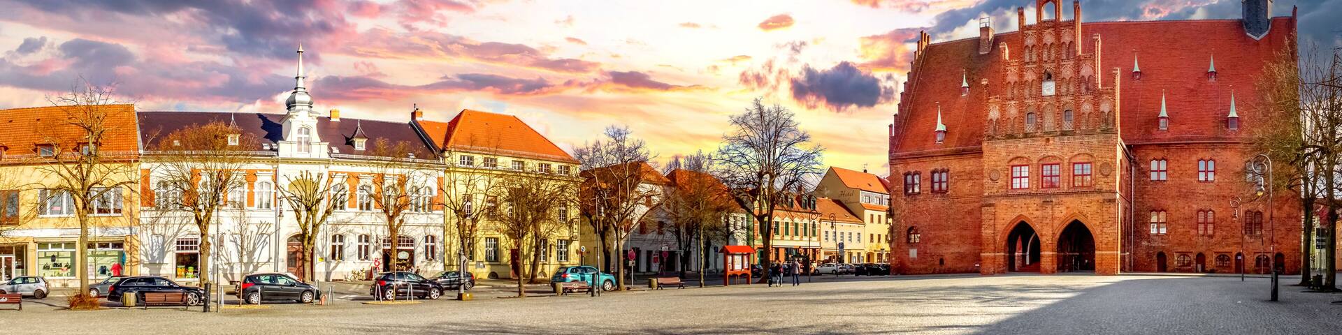 Rathaus, Jüterbog, Brandenburg, Deutschland