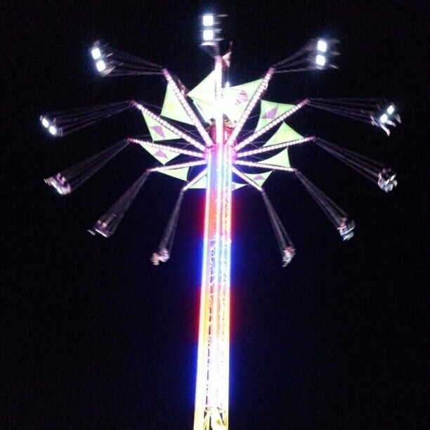 Ride at the Cowichan Fair. Pretty good view from up there.. ;)
