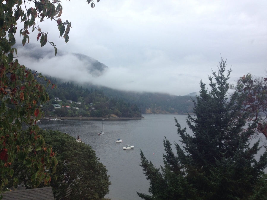 I have two absolutely the sane photos from this spot, one, very colorful in the beautiful , sunny day and this one when it was overcast all day.