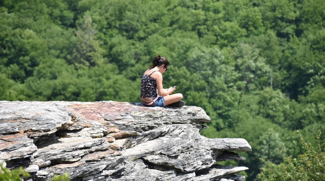 This spot has a great view. Right outside a great small town.