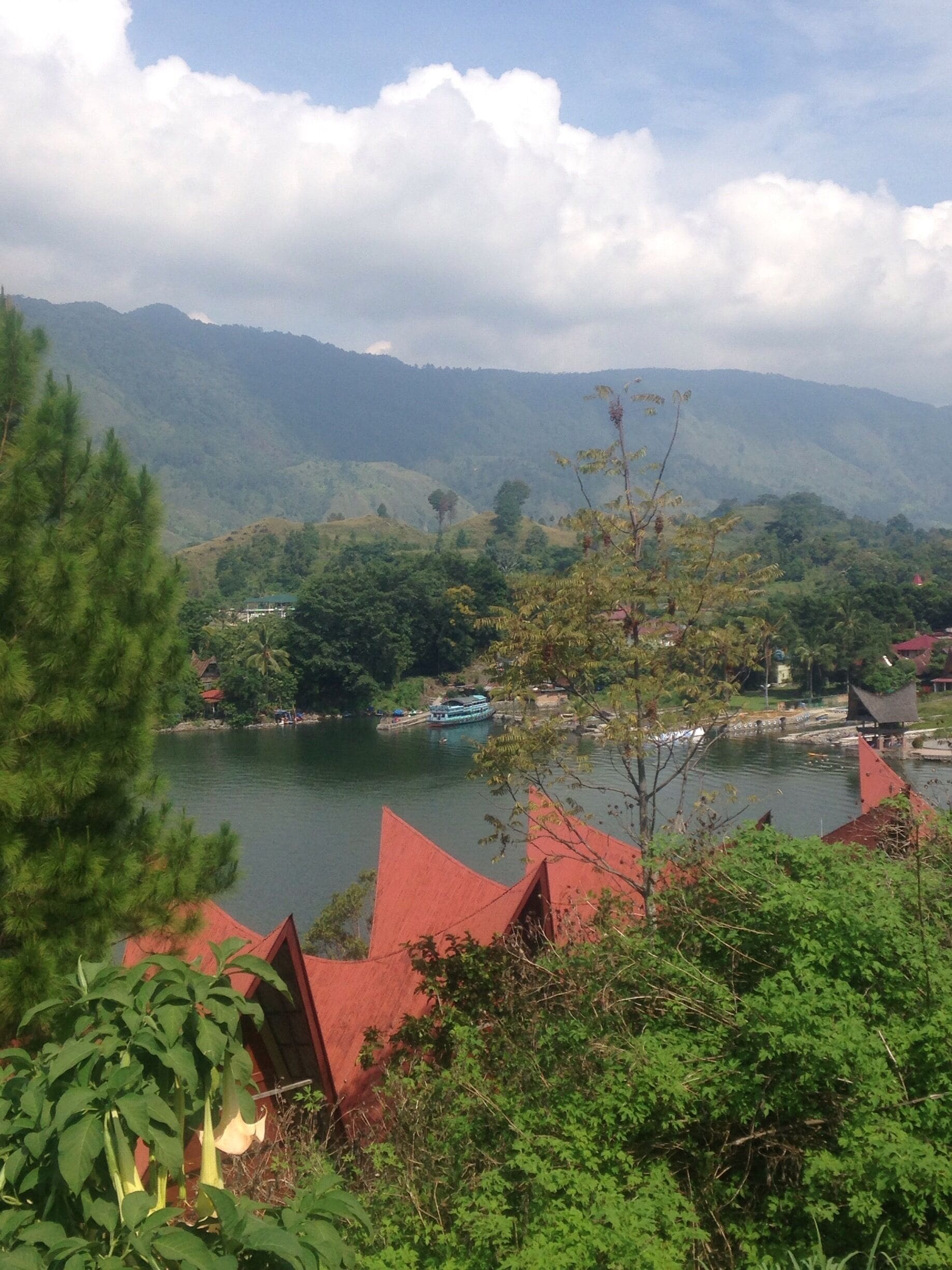 One of my original favorite places in Sumatra: Tuk Tuk on Samosir Island, Lake Toba. Quiet, peaceful, cool, with the coolest pub in Sumatra!