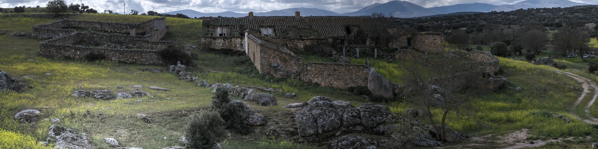 Landscape of the Montes de Toledo.