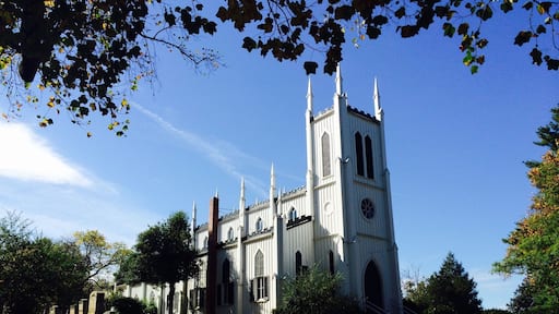 Saw this architectural gem on the way to get our marriage license today. 1874 Carpenter Gothic frame. #blue