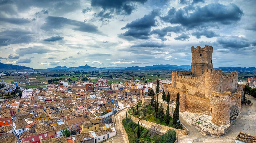 Castle of Villena in Alicante province, Spain.