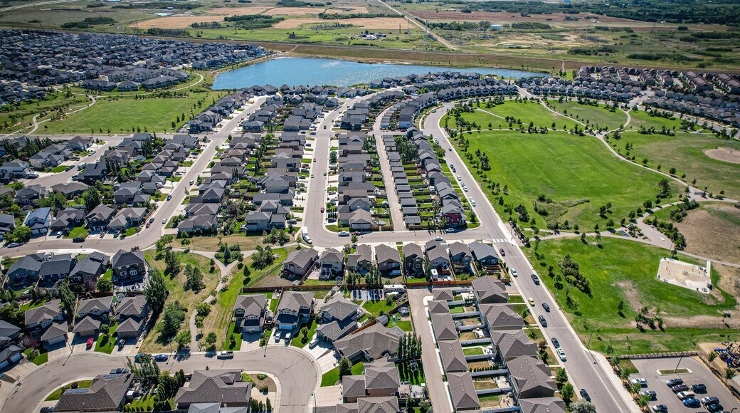 Aerial Majesty: Stonebridge, Saskatoon, Saskatchewan Expanse