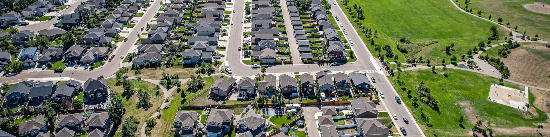 Aerial Majesty: Stonebridge, Saskatoon, Saskatchewan Expanse