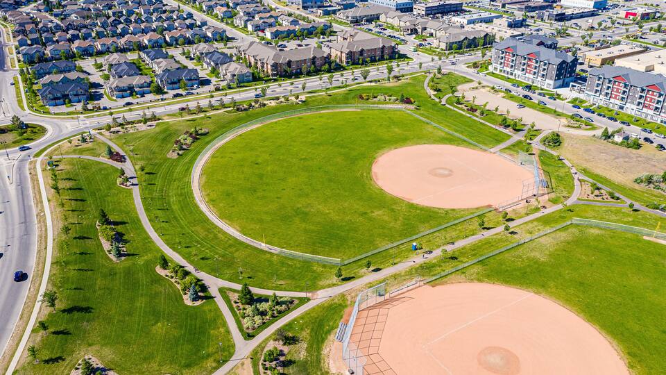 Peter Zakreski Park Aerial in Saskatoon, Canada