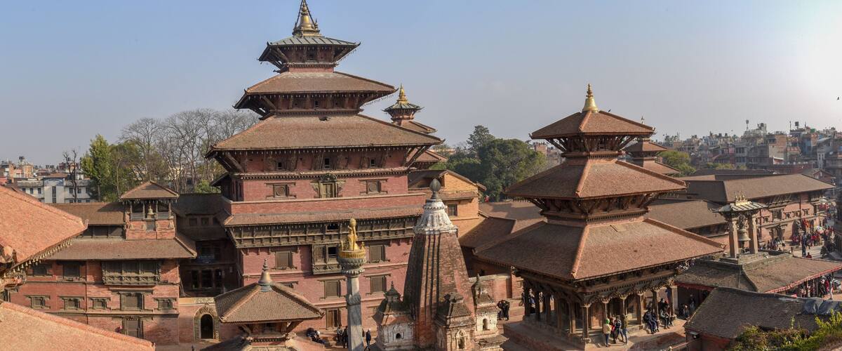 Temple of Durban square at Patan near Kathmandu on Nepal