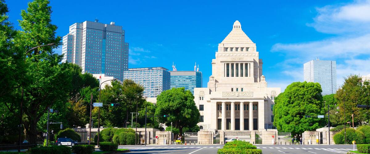 国会議事堂, 東京都千代田区永田町(Tokyo, Japan. National Diet Building)
