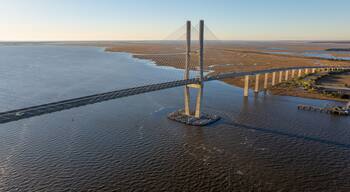 Sidney Lanier Bridge in Glynn County, Georgia.