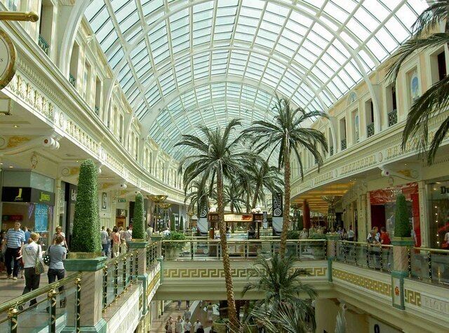The upper Mall The Trafford Centre