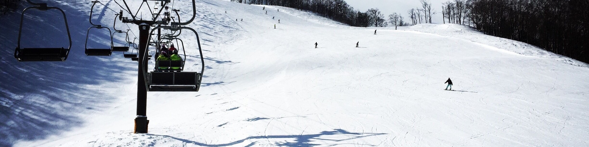 Skiing in January. We had lessons at the Evergreen ski school. #Japan #snow #skiing