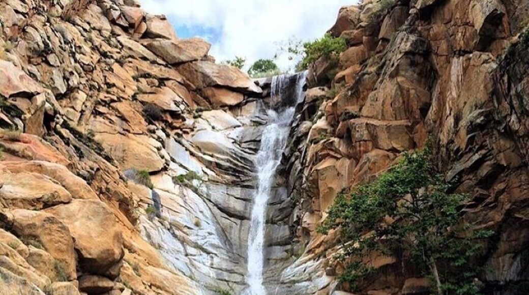 Devil's Punch Bowl! About a 6 mile hike round trip, with a very rewarding waterfall and swimming hole at the end! To get there it's all downhill, so be sure and save some energy for the 3 mile trudge upwards to get out of there!