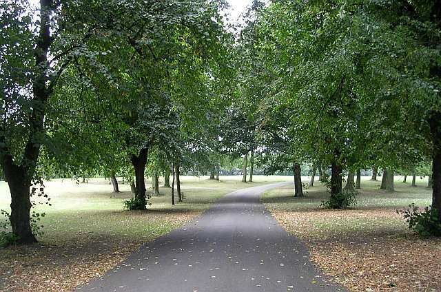 Cross Flatts Park Entrance - Dewsbury Road