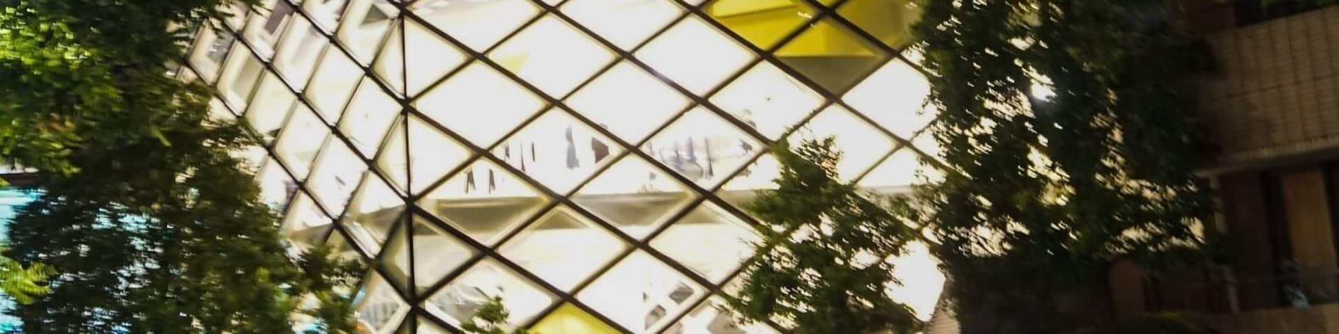 Prada building, by Herzog & De Meuron, in Tokyo.