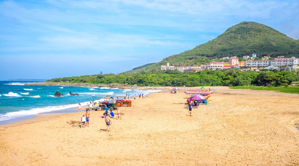 landscape of xiaowan beach at kenting, taiwan