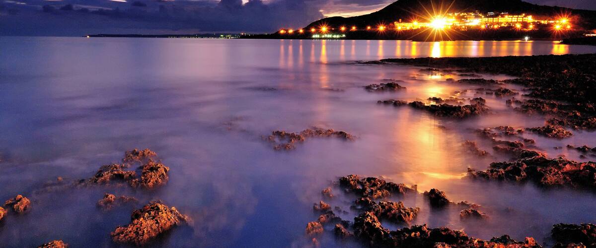 Sunset at Kenting, Pingtung, Taiwan.