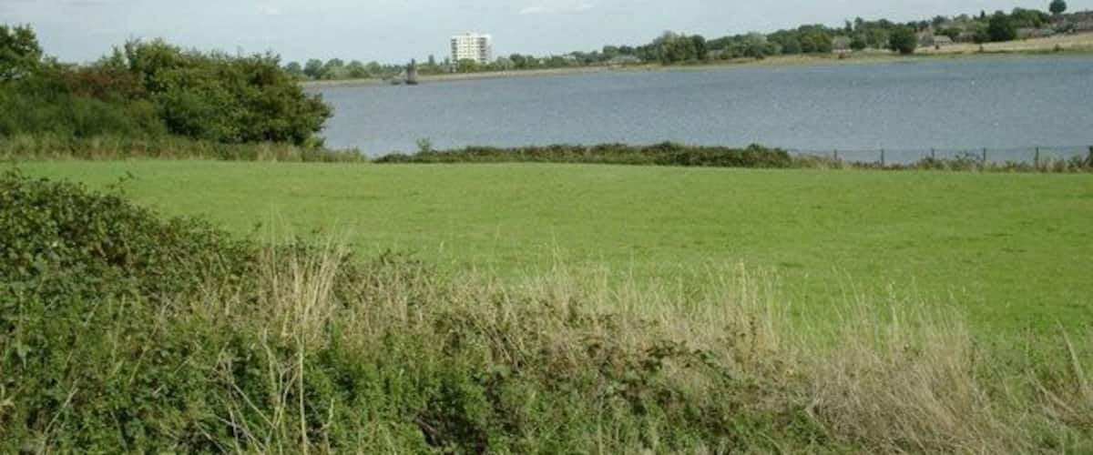 Bartley Green Reservoir. Viewed from Scotland Lane.