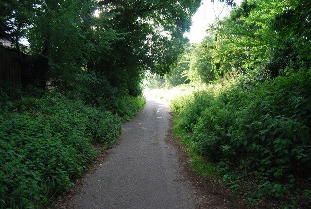 Earlham Green Lane - green lane A cycleway.