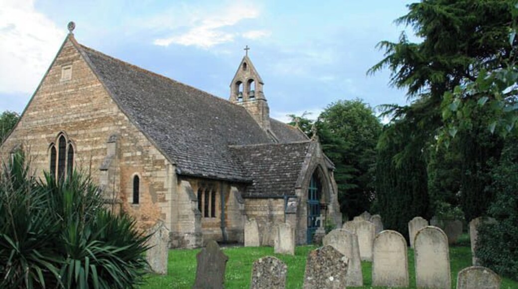 Parish church of St John the Baptist, Church Street, Werrington, Peterborough, seen from the northeast