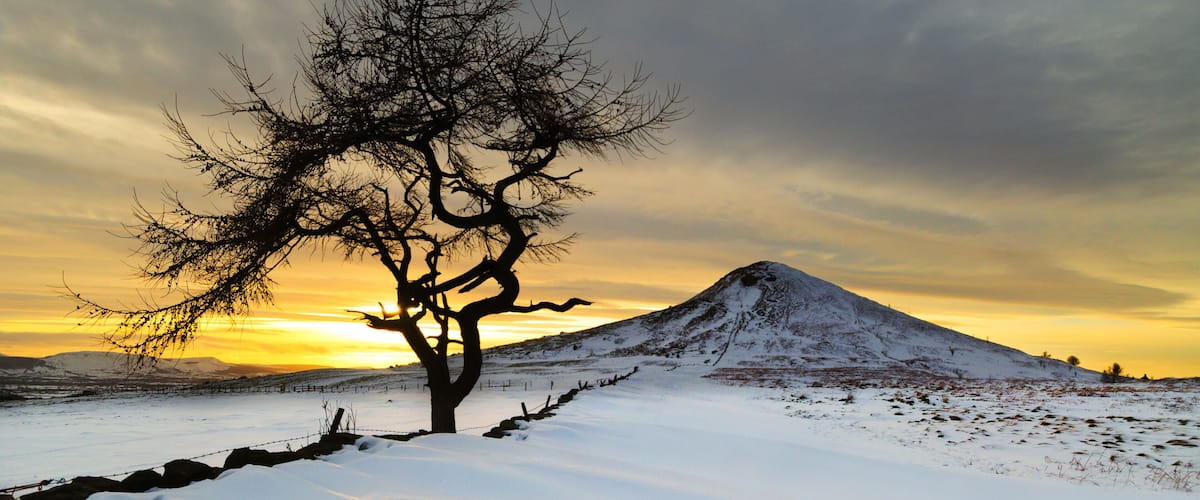 Roseberry Topping, Teesside in Winter