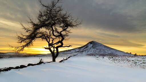 Roseberry Topping, Teesside in Winter