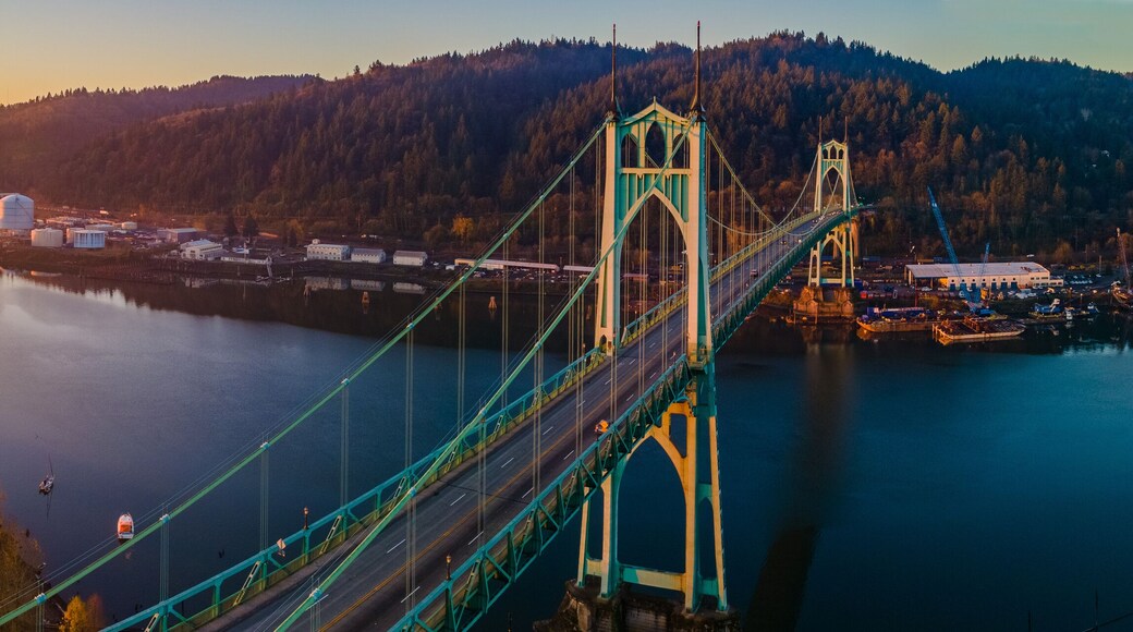 The Saint Johns Bridge