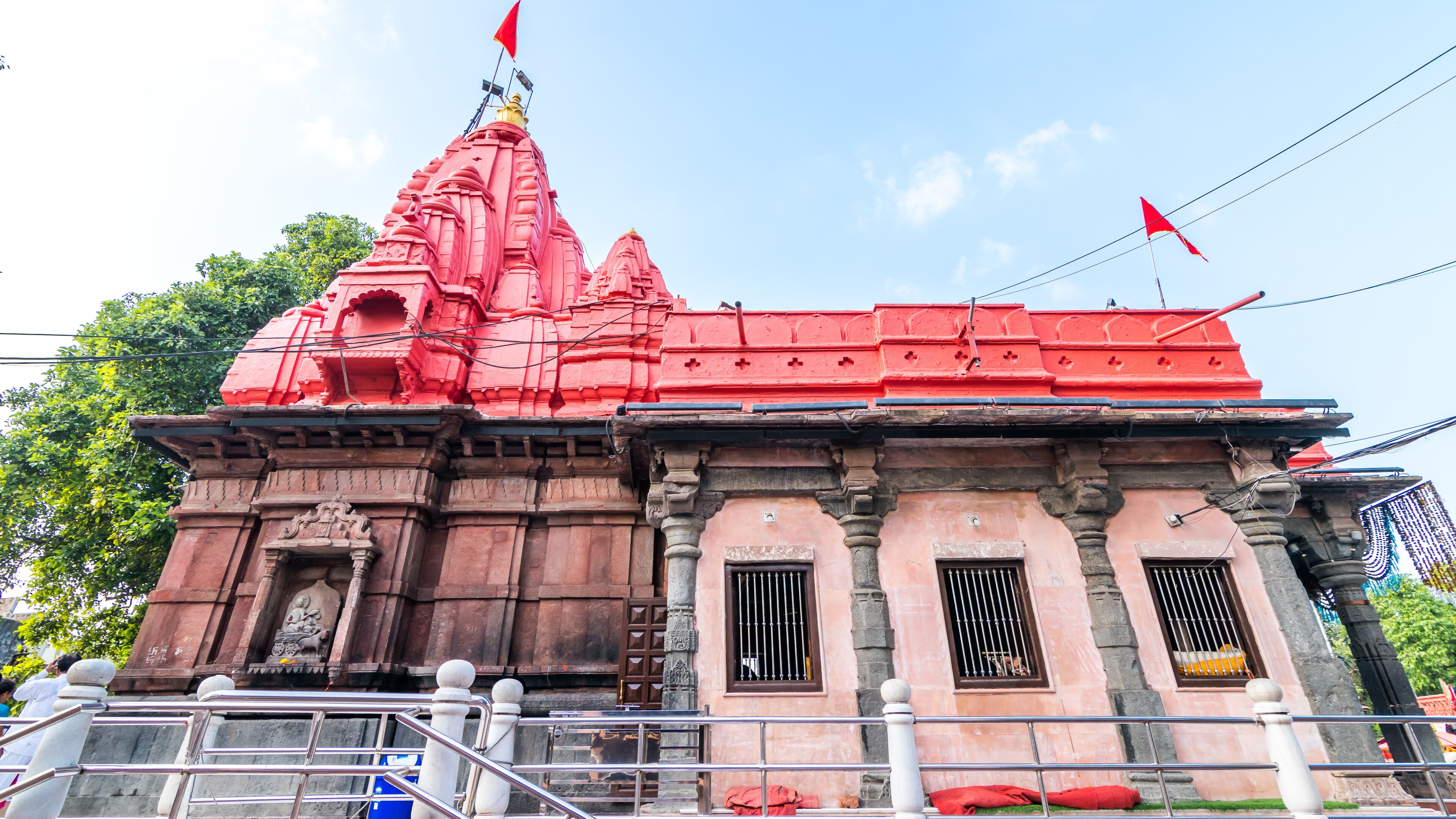 Shree Harsiddhi Mata Shaktipeeth Temple is a famous temple for hindus in Ujjain