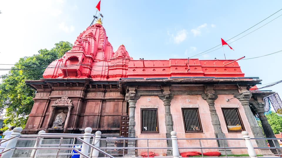 Shree Harsiddhi Mata Shaktipeeth Temple is a famous temple for hindus in Ujjain