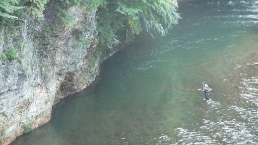 志戸平温泉の渓流