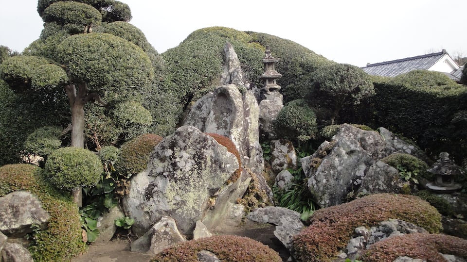 Chiran-Bikeyashiki in Minamikyūshū City, Kagoshima, Japan.