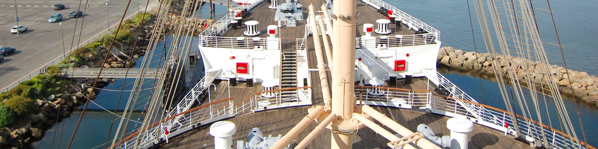 Queen Mary in Long Beach, California, USA
