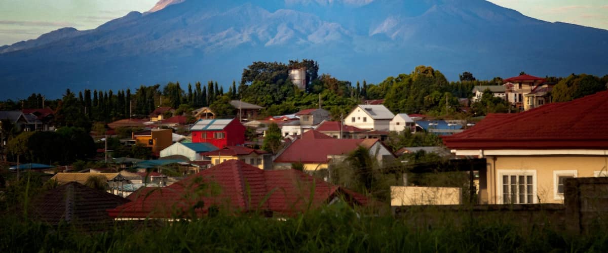 Mount Apo from Cabantian, Davao City, Philippines