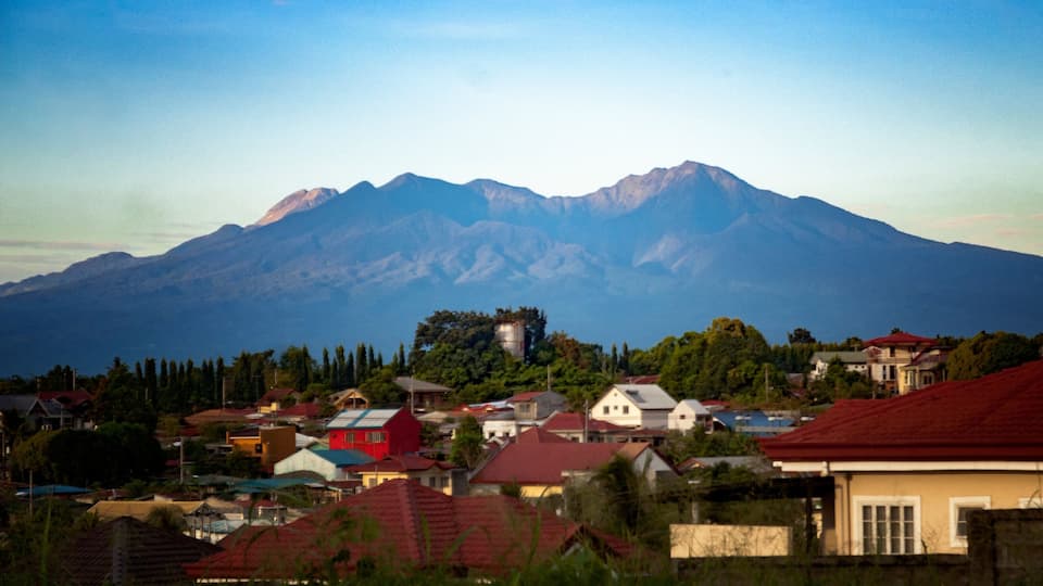Mount Apo from Cabantian, Davao City, Philippines