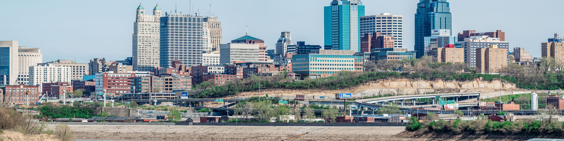 Kansas City skyline panorama
