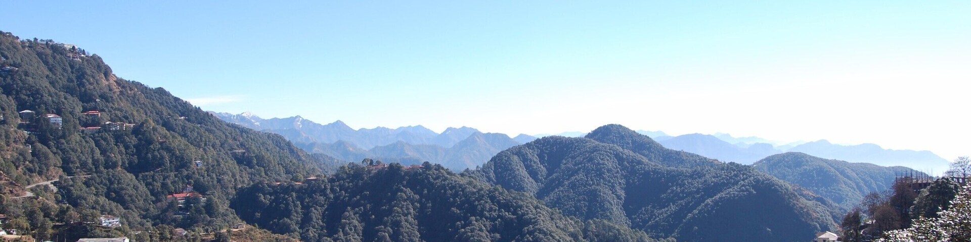 The "hills" of Mussorie are the base of the Himalayan mountains. This rural area of India is beautiful and rich with culture.