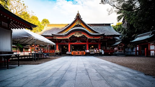 Inner the temple on the Aoshima Island, Miyazaki - Japan
