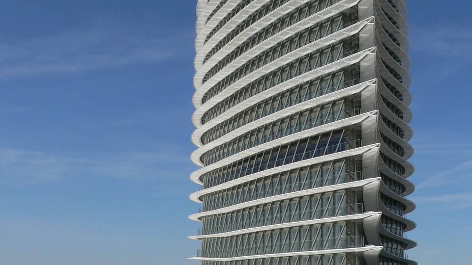 edificio da auga na espo-Zaragoza