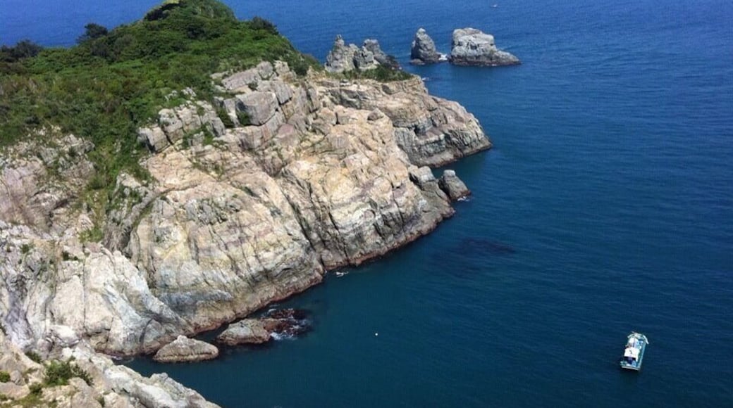 Enjoyed this view from Venus Garden in Oedo Island.