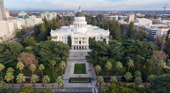 California State Capitol building in downtown Sacramento, California, United States.