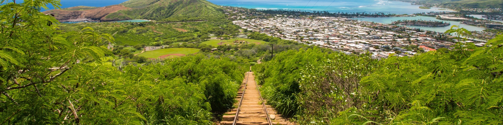 Koko Head Staircase on Oahu, Hawaii